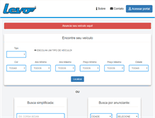 Tablet Screenshot of levo.com.br
