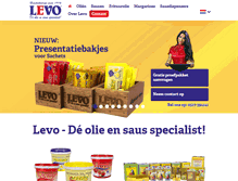 Tablet Screenshot of levo.nl