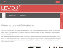 Tablet Screenshot of levo.ch